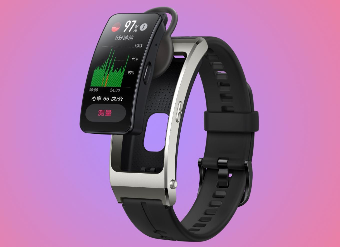 Huawei представила фитнес-трекер TalkBand B7 со встроенной гарнитурой