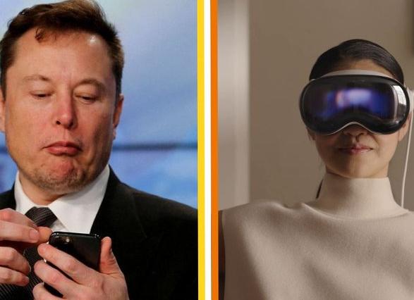 Илон Маск сравнил Apple Vision Pro с галлюциногенными грибами